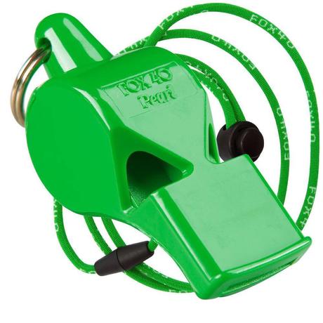 FOX 40 PEARL fluier + cordon verde neon - S-Sport.ro