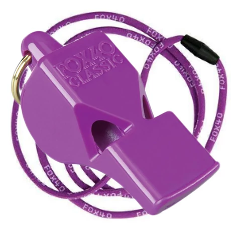 FOX 40 CLASSIC Violet fluier violet + coardă - S-Sport.ro