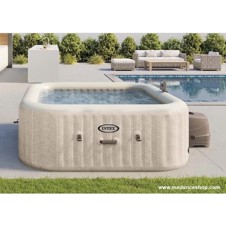 Cadă cu hidromasaj, pentru 6 persoane Jacuzzi Mobil PureSpa Chevron Deluxe INTEX 28472 - S-Sport.ro