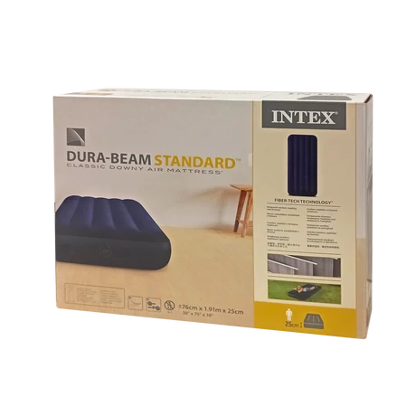 Pat gonflabil 191x76x25 cm INTEX DURA BEAM - S-Sport.ro