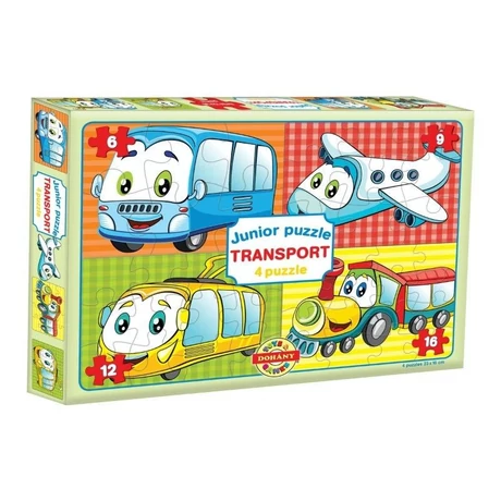Puzzle junior - TRANSPORT - S-Sport.ro