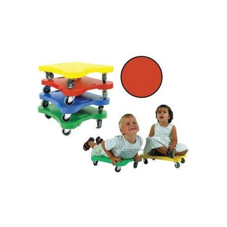 Planșă rulantă - super planșă, roșu EDUPLAY - S-Sport.ro