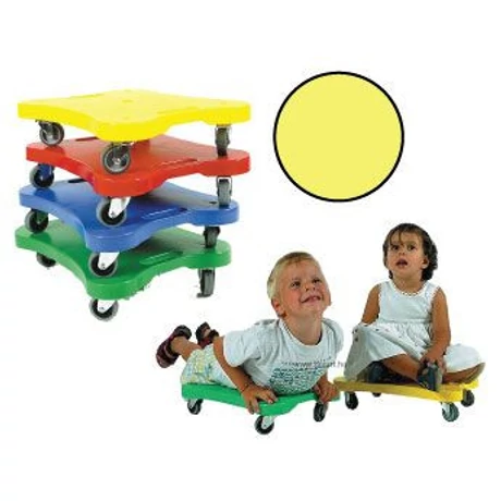 Planșă rulantă - super planșă, galben EDUPLAY - S-Sport.ro