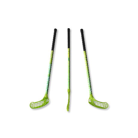Rachetă de floorball dreapta 95/106 FORCE ONE GREEN - ACITO - S-Sport.ro