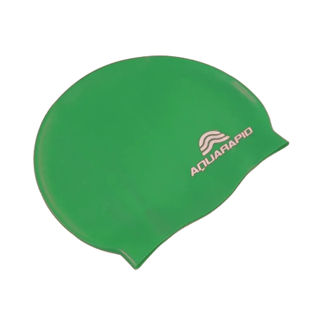 Cască de înot din silicon, verde - AQUARAPID - S-Sport