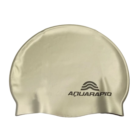 Șapcă de înot din silicon, gri - AQUARAPID - S-Sport.ro