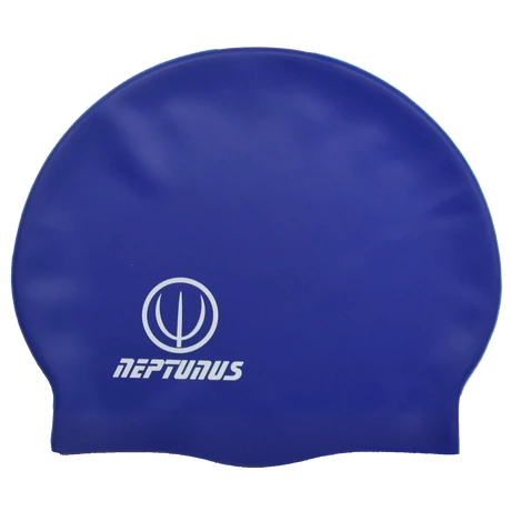 Cască de înot din silicon, albastră - NEPTUNUS ATLAS - S-Sport.ro