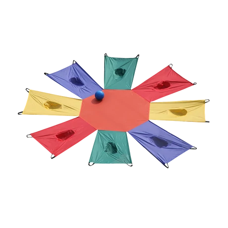 Parașută cooperativă, diametru de 3,5 m, 16 file-S-SPORT