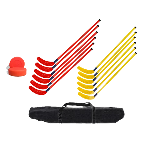 Set floorball de 14 bucăți, 105/115, cu geantă de transport-S-SPORT
