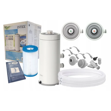Pompa de Filtrare Krystal Clear C1000 cu Cartuș – INTEX 26638-S-Sport