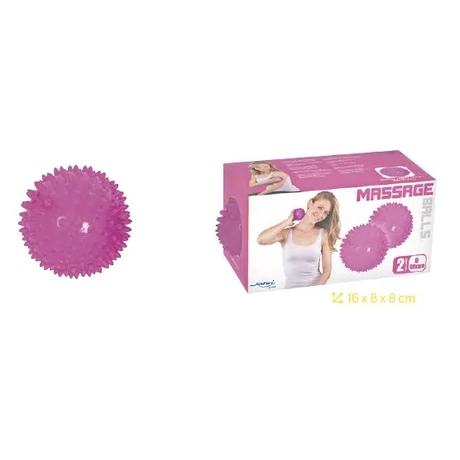 Minge de masaj 8 cm, set de 2 JOHN - S-Sport.ro