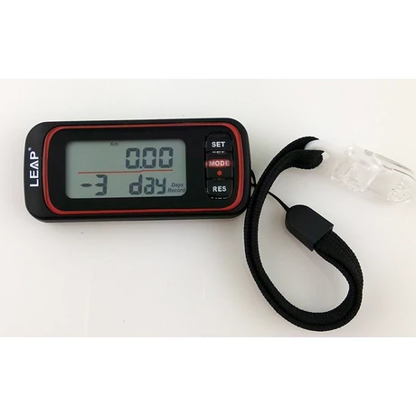 Pedometru cu afișaj digital LEAP BASIC - S-Sport.ro