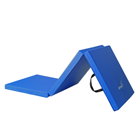 S-SPORT covoraș de gimnastică, pliabil, 200x100×5,5 cm PRO BLUE
