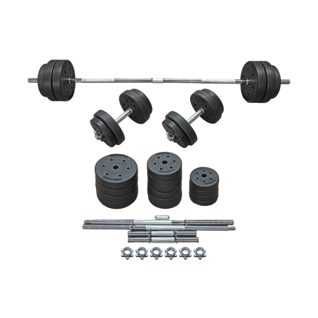 Set de gantere, 50 kg S-Sport - S-Sport.ro