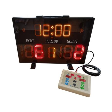 Tablou de marcaj electronic cu LED-uri pentru baschet LEAP - S-Sport.ro