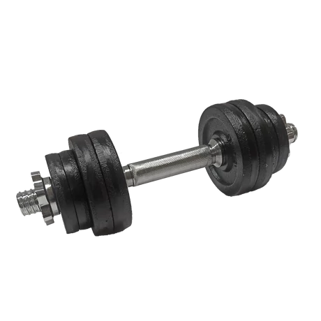 10,5 kg set de gantere de mână, cu o singură mână, din fontă SPARTAN - S-Sport.ro