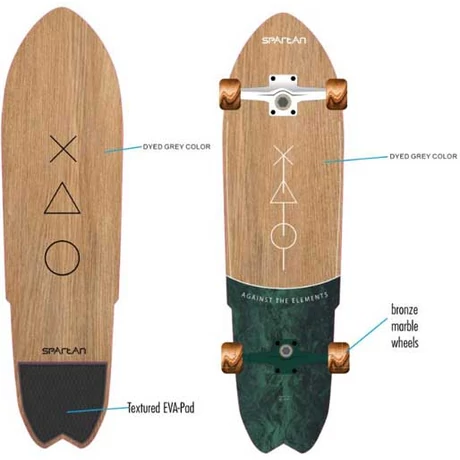 Skateboard SPARTAN CRUISER BOARD SPARTAN CRUISER BOARD - S-Sport.ro