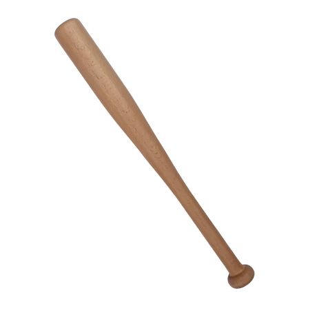 Bâtă de baseball din lemn, 50 cm S-SPORT - S-Sport.ro