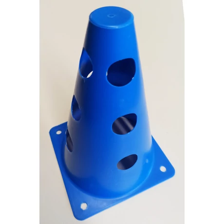 Con de vârf închis cu 4×3 găuri, 23 cm, albastru VINEX - S-Sport.ro