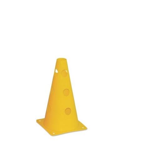 Con de vârf închis cu 4×3 găuri, 23 cm, galben VINEX - S-Sport.ro