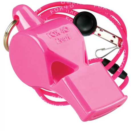 Fluier + coardă FOX 40 PEARL Pink - S-Sport.ro