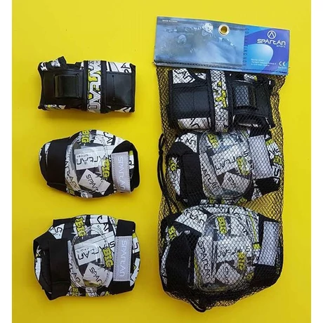 Echipament de protecție mărimea L SPARTAN Set negru și alb SPARTAN - S-Sport.ro