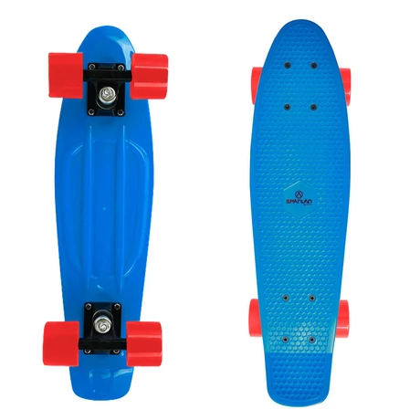 Skateboard SPARTAN PLASTIC BOARD BLU - S-Sport.ro