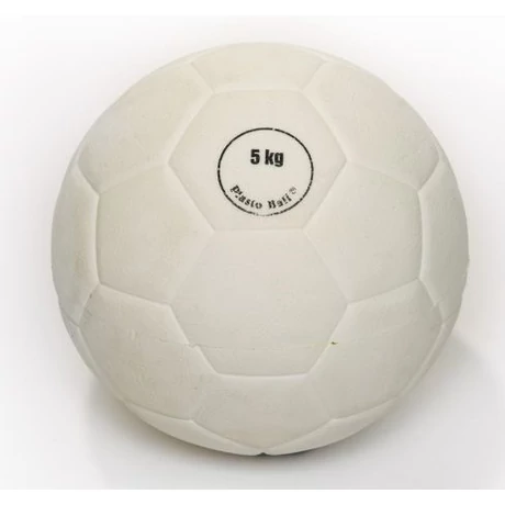 Minge de aruncat greutăți, gimnastică - 5 kg PLASTO - S-Sport.ro