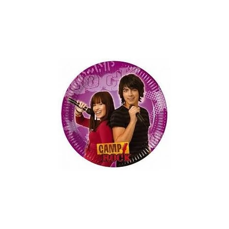 Camp Rock party tányér - S-Sport.ro