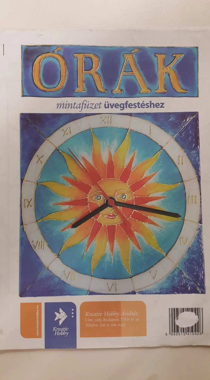 Caiet de cerințe pentru pictura pe sticlă - Ceasuri