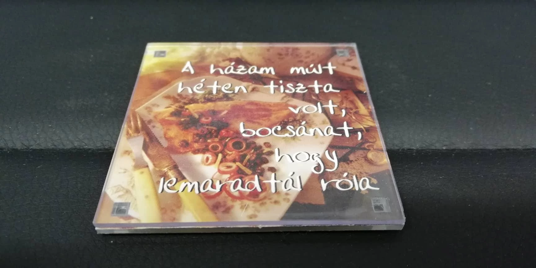 Magnet de frigider cu text amuzant