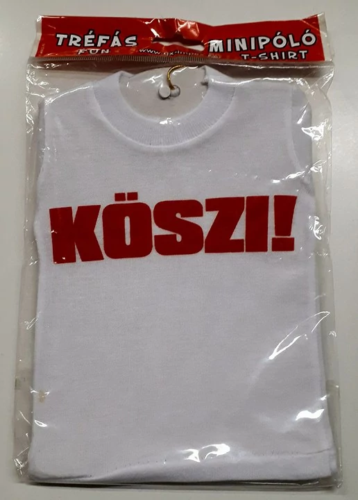 Tricou mini cu text amuzant