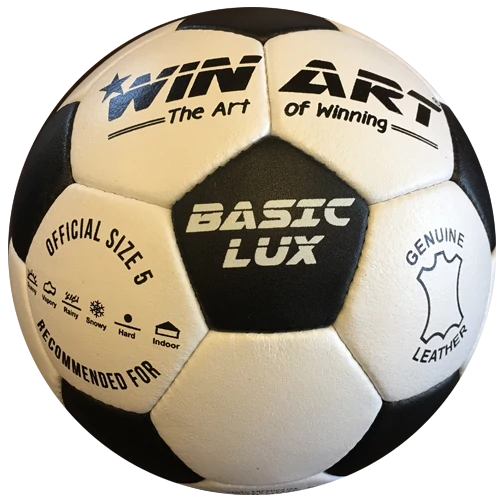 Minge de fotbal din piele, mărimea 5 WINART BASIC LUX