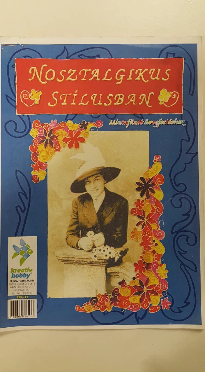 Caiet de cerneală pentru vopsirea sticlei - Într-o atmosferă nostalgică