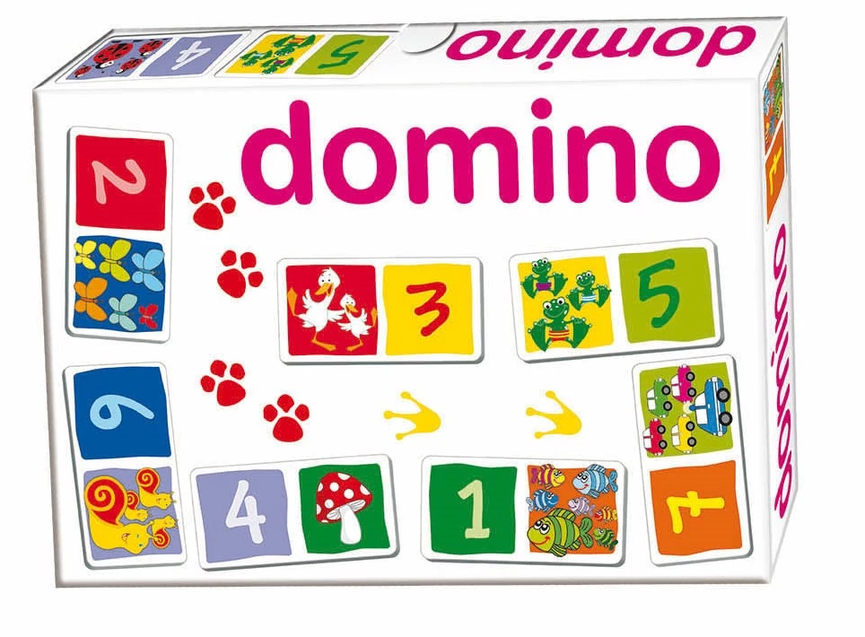 Dominoes - Animale și numere