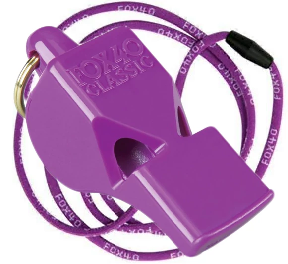 FOX 40 CLASSIC Violet fluier violet + coardă