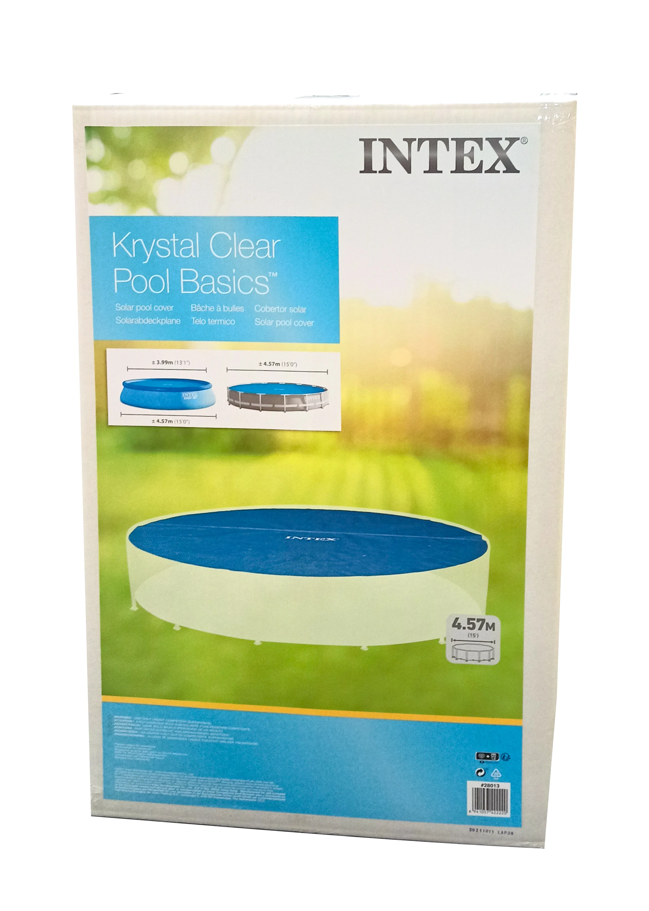 Acoperiș solar pentru piscinele Easy și Frame de 457 cm - INTEX 28013