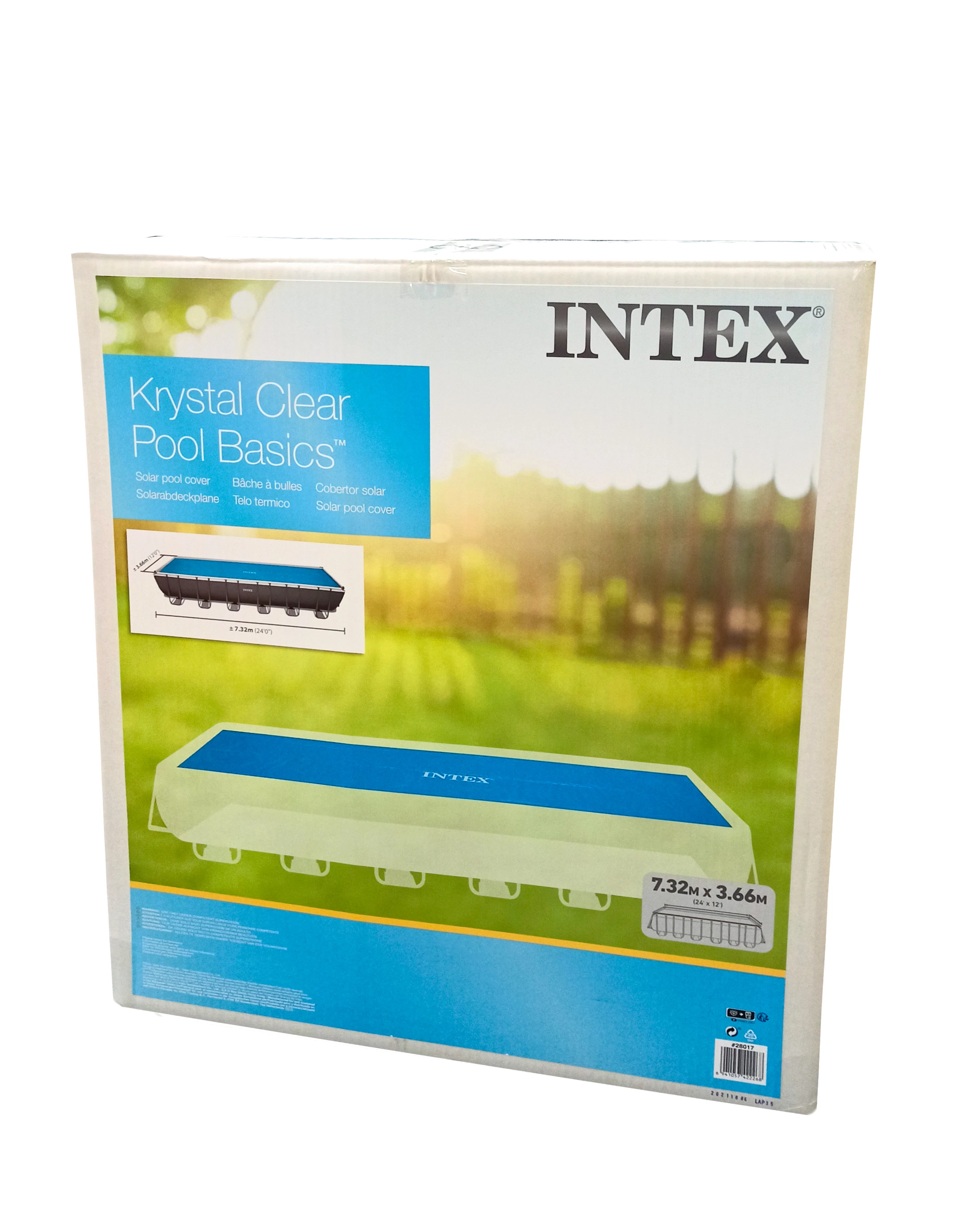 Acoperiș solar pentru piscine 732x366 cm INTEX