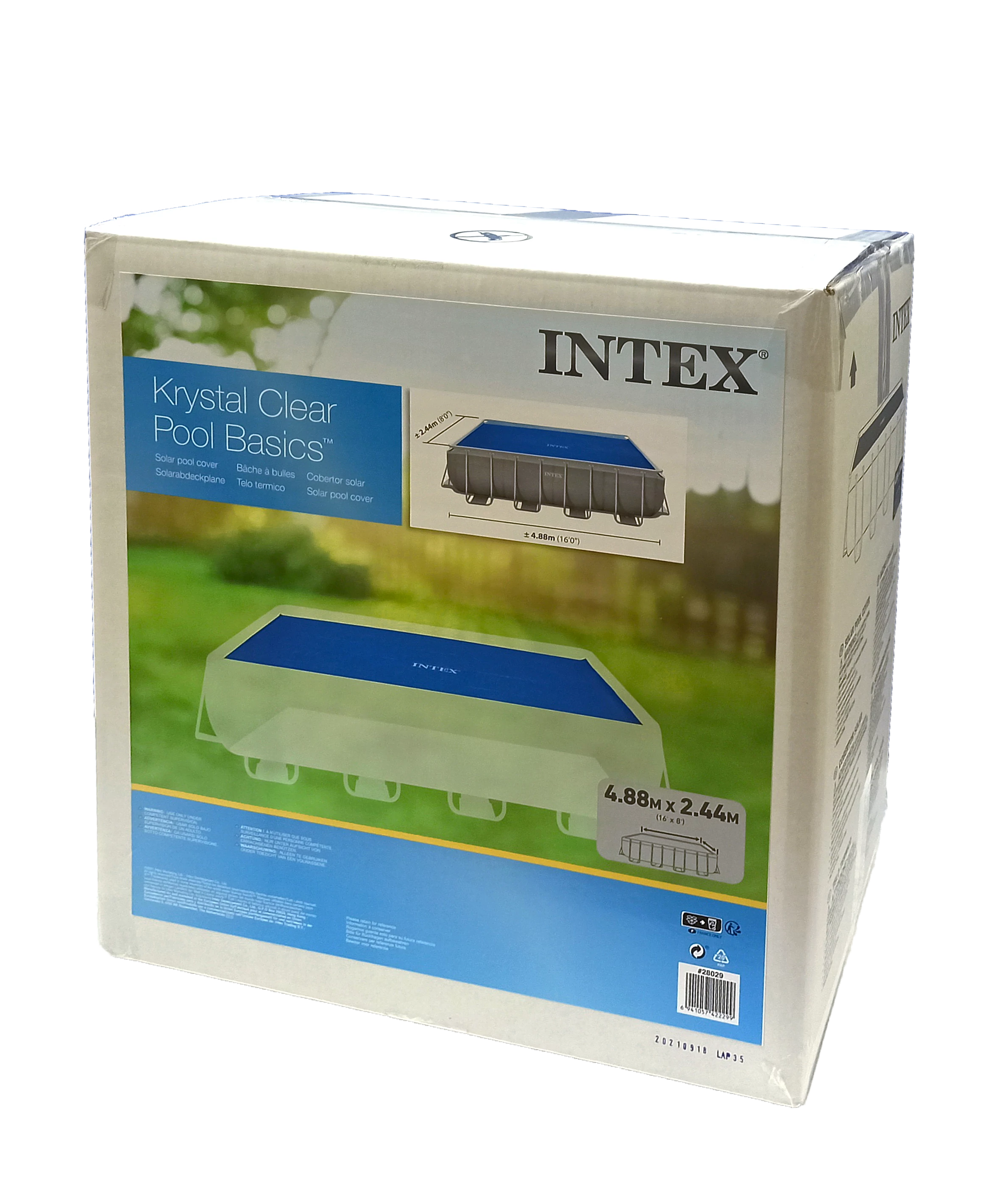 Acoperiș solar pentru piscină 400x200 cm - INTEX 28028