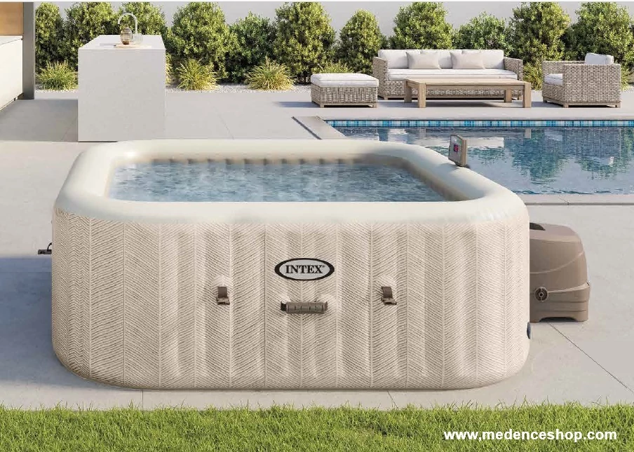 Cadă cu hidromasaj, pentru 6 persoane Jacuzzi Mobil PureSpa Chevron Deluxe INTEX 28472