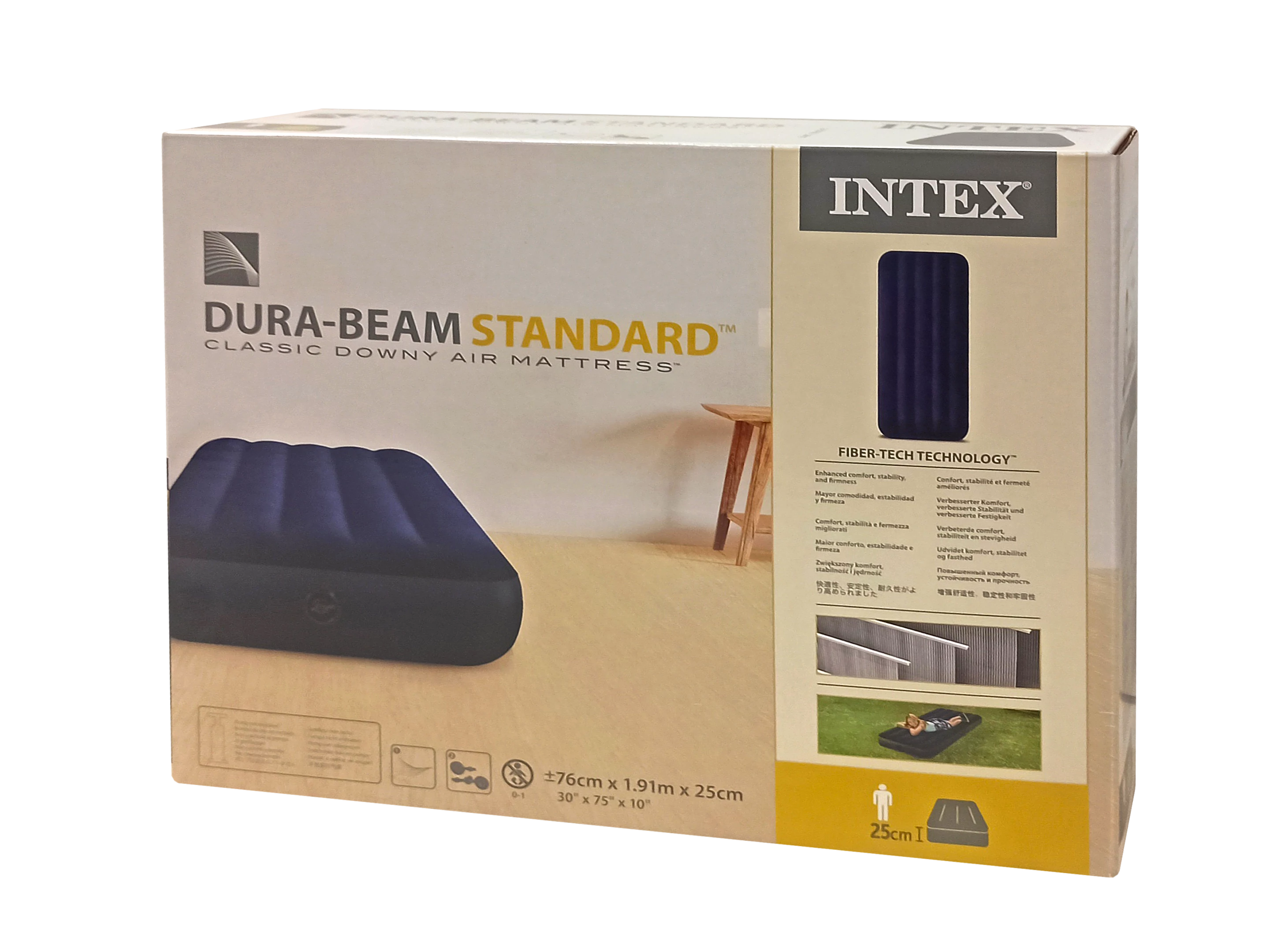Pat gonflabil 191x76x25 cm INTEX DURA BEAM