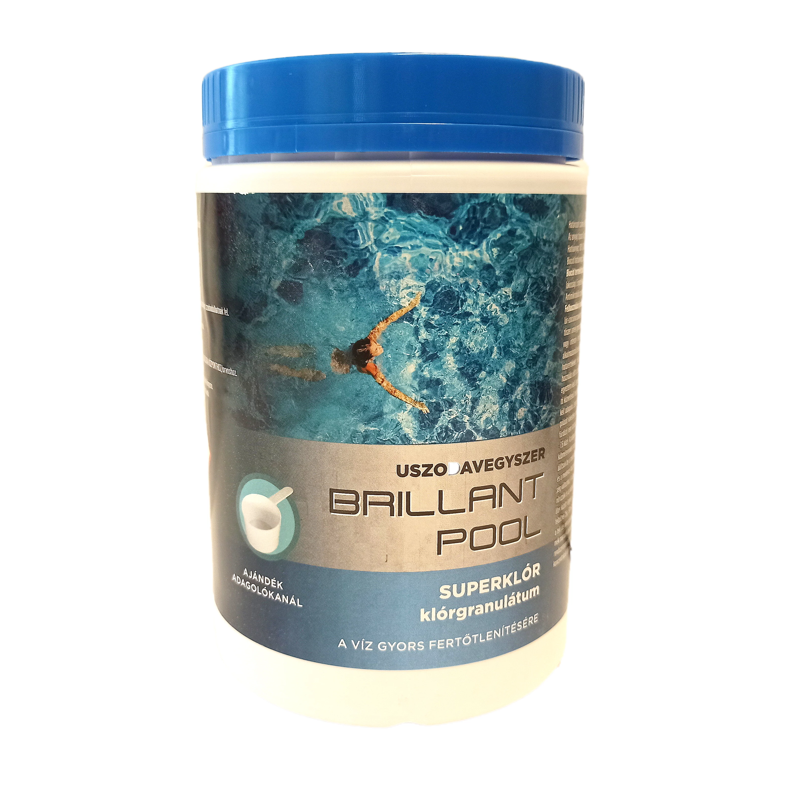 Granule de clor Super Chlorine Clor, 1 kg BRILLANT POOL