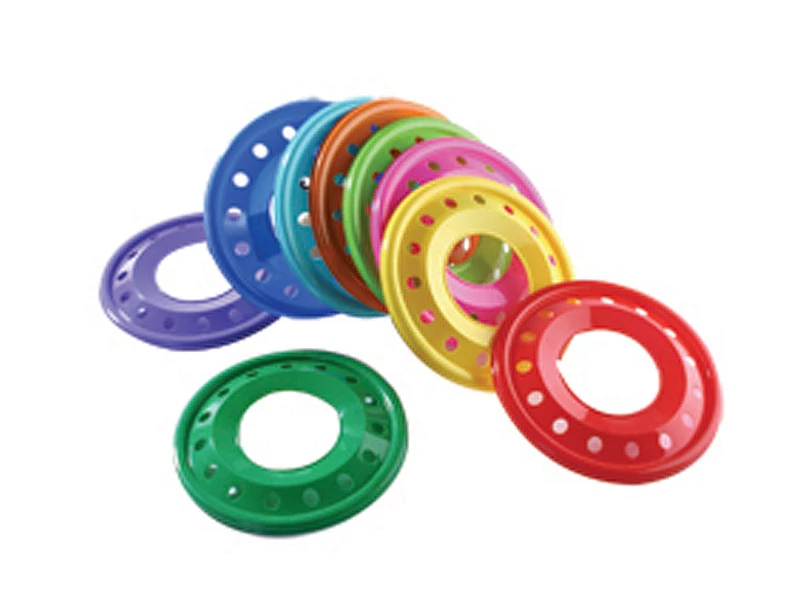 Disc de aruncat (frisbee), cu găuri, 24 cm D-TOYS