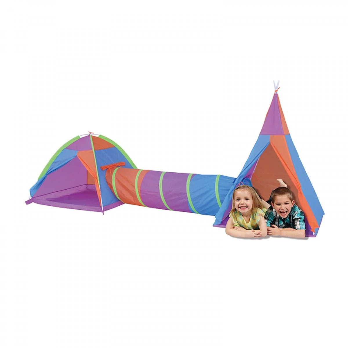 Set cort de joacă cu tunel IPLAY 887032