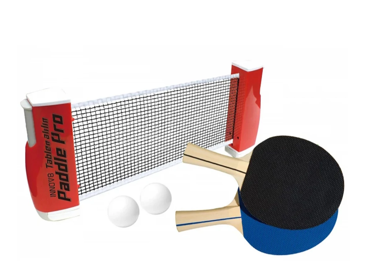Set de ping-pong cu plasă universală WOODY