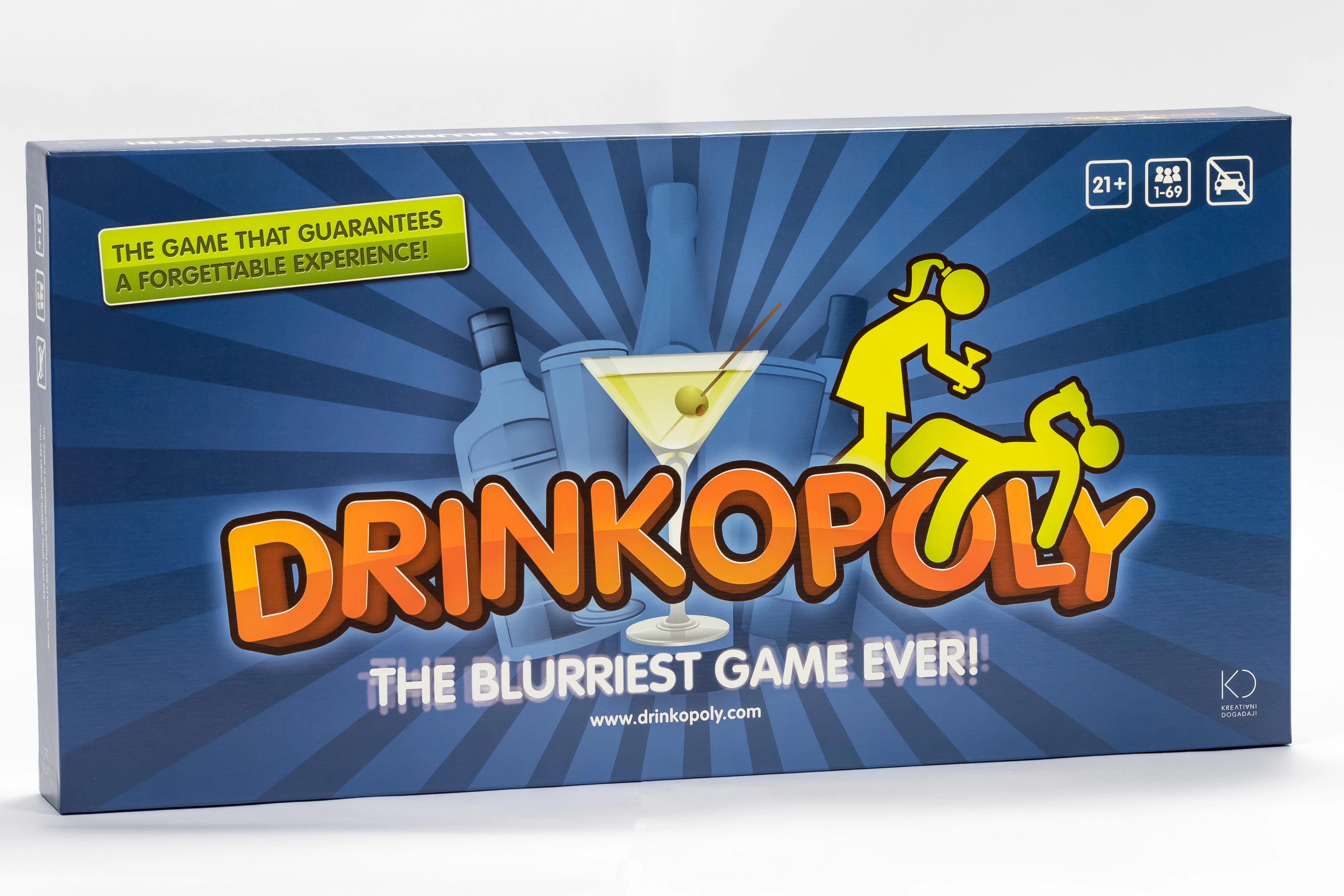 Drinkopoly -- Experiența ''de neuitat'' (în limba engleză)