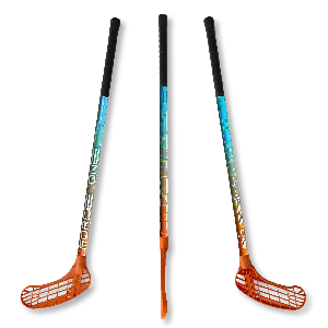 Rachetă de floorball dreapta 80/91 FORCE ONE ORANGE - ACITO