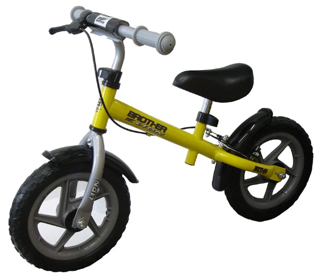 Bicicleta de șosea cu frâne, galben BROTHER