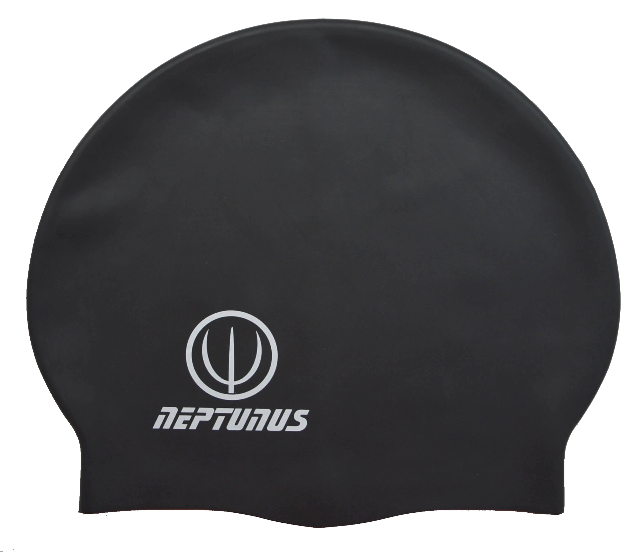 Cască de înot din silicon, neagră - NEPTUNUS ATLAS