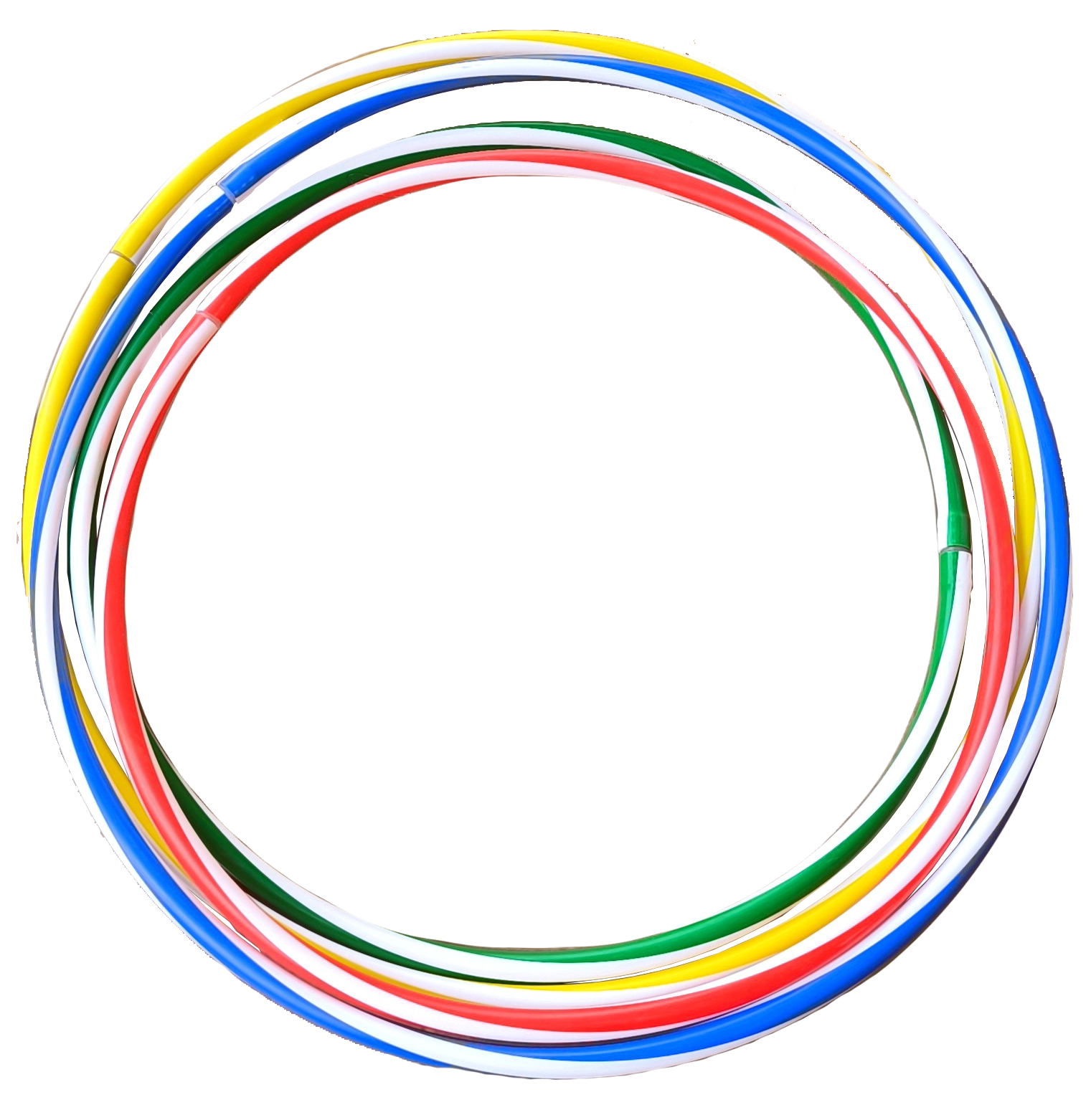 Cerc de gimnastică / cerc de hula hoop, plastic, 90 cm S-SPORT ECONOMY